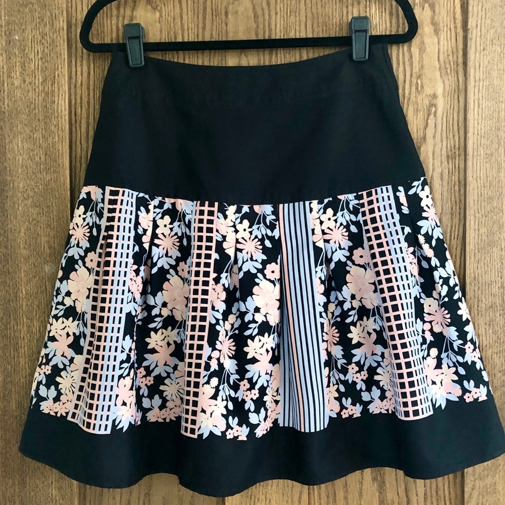 H&M Floral Cotton Skirt